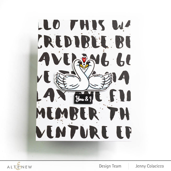 Part A-Glitz Art Craft Co.,LTD Dies Sweet Swans Die