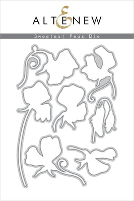 Part A-Glitz Art Craft Co.,LTD Dies Sweetest Peas Die Set