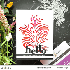 Part A-Glitz Art Craft Co.,LTD Dies Swirly Elements Die