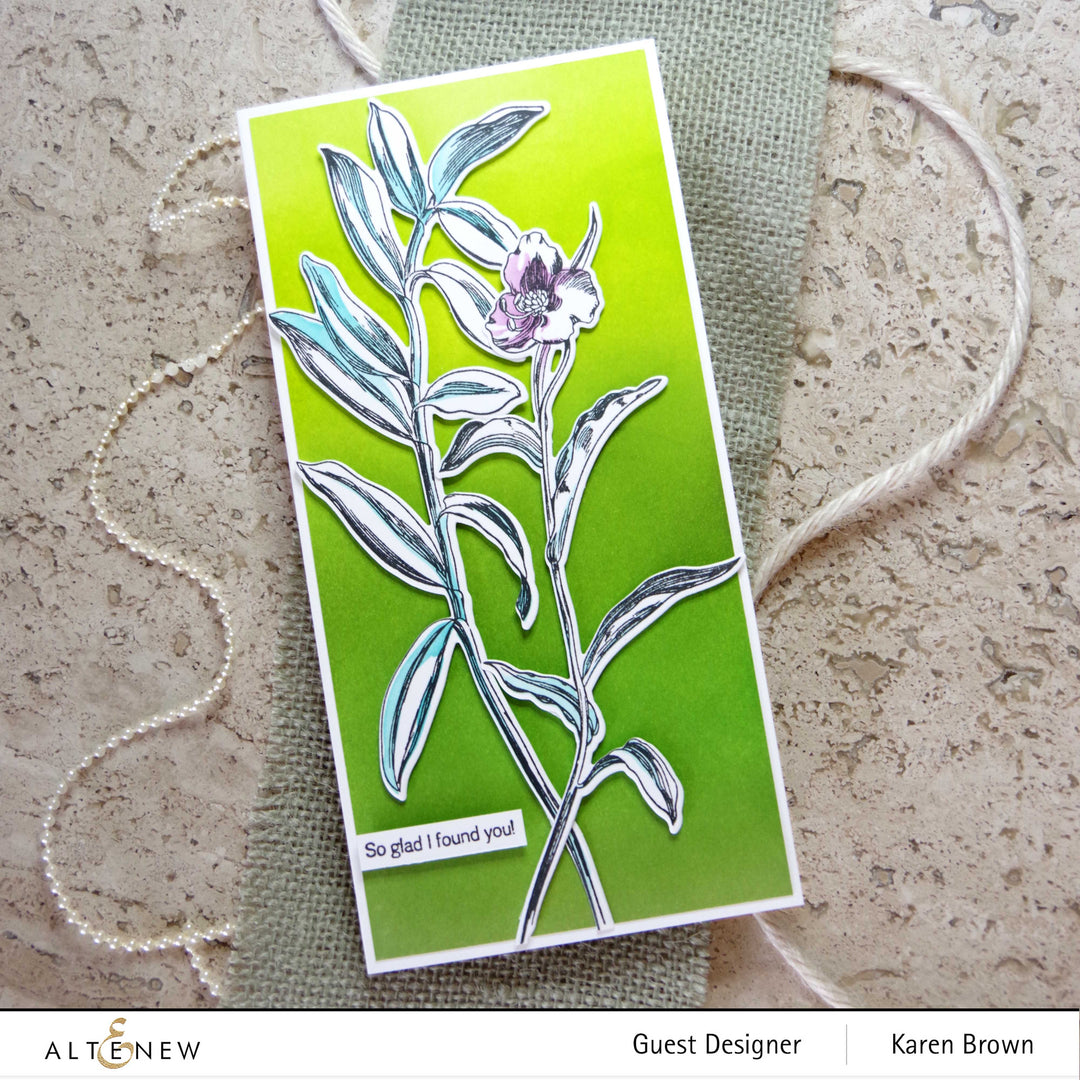 Part A-Glitz Art Craft Co.,LTD Dies Tall Foliage Die Set