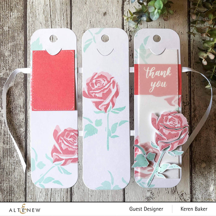 Part A-Glitz Art Craft Co.,LTD Dies Tall Tale Bookmark Die Set
