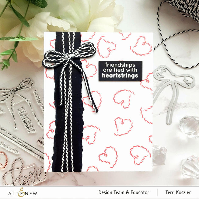 Part A-Glitz Art Craft Co.,LTD Dies Tied with Love Die Set