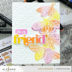 Part A-Glitz Art Craft Co.,LTD Dies Timeless Sentiments Die Set