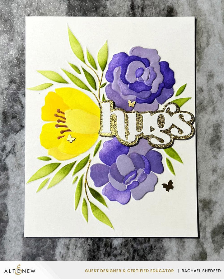 Part A-Glitz Art Craft Co.,LTD Dies Timeless Sentiments Die Set
