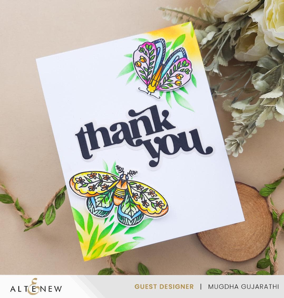 Part A-Glitz Art Craft Co.,LTD Dies Timeless Sentiments Die Set