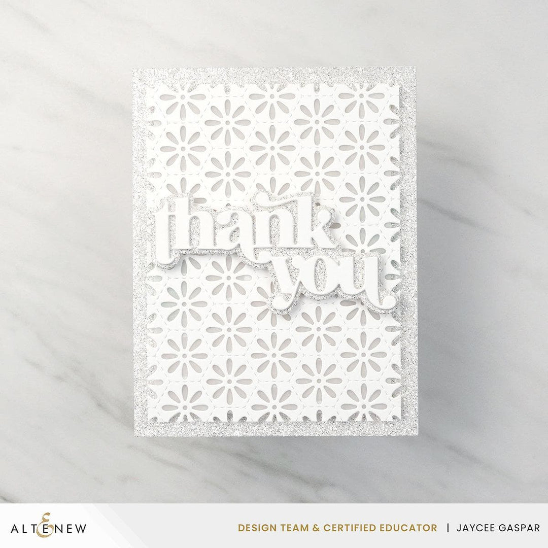 Part A-Glitz Art Craft Co.,LTD Dies Timeless Sentiments Die Set
