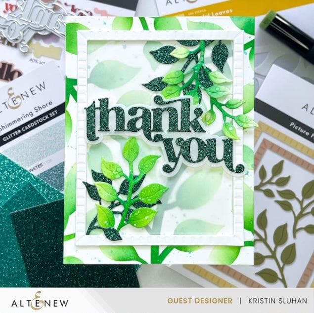 Part A-Glitz Art Craft Co.,LTD Dies Timeless Sentiments Die Set