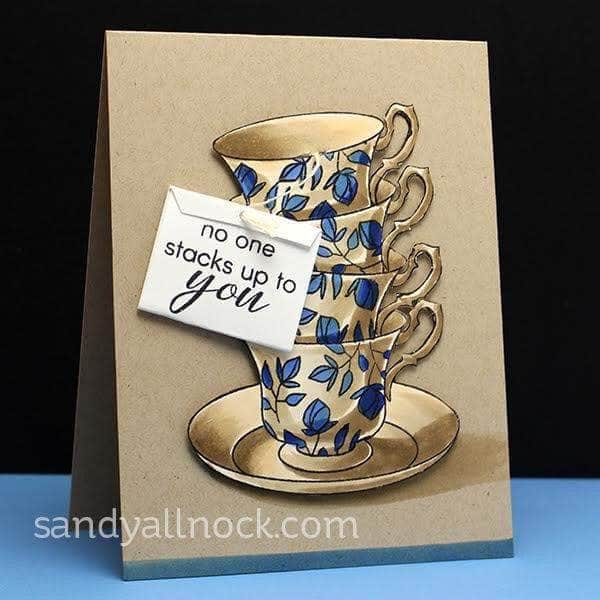 Part A-Glitz Art Craft Co.,LTD Dies Vintage Teacup Die Set