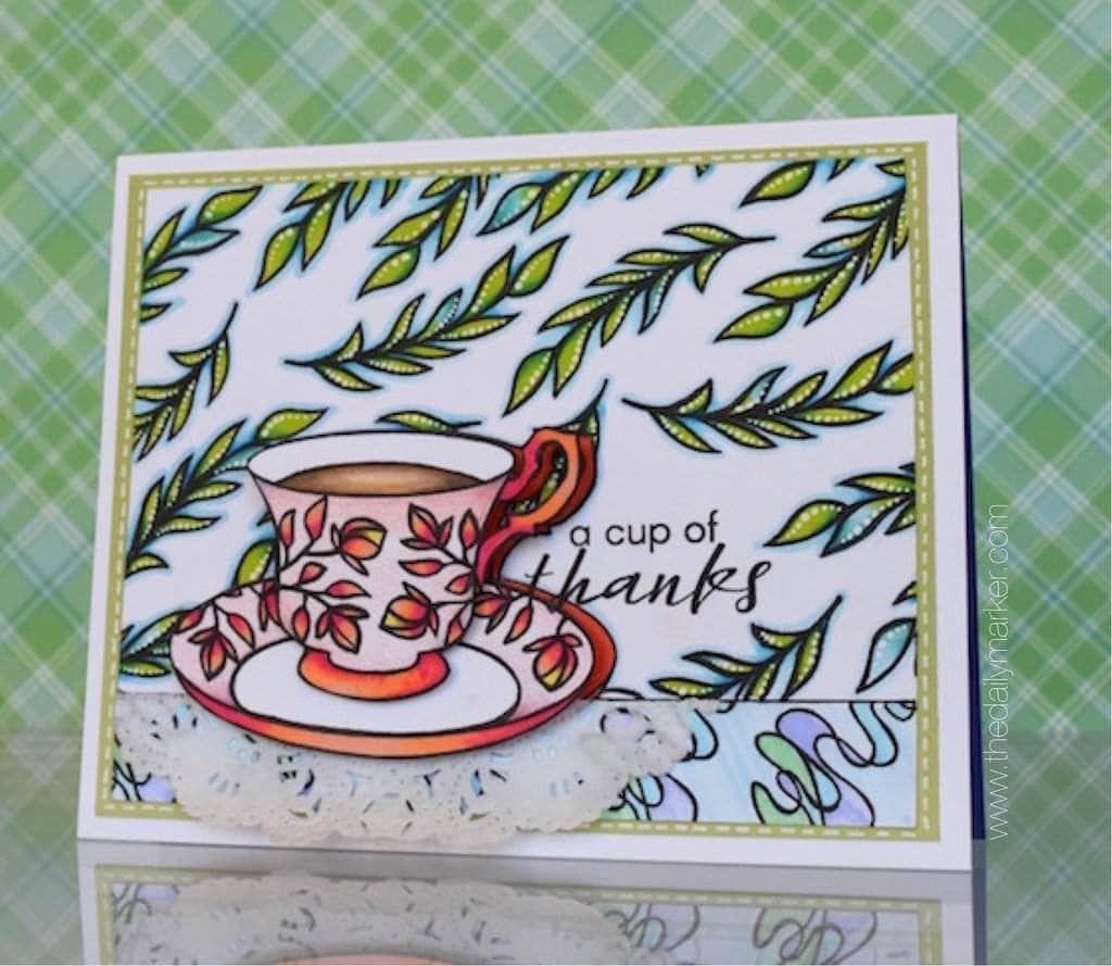 Part A-Glitz Art Craft Co.,LTD Dies Vintage Teacup Die Set