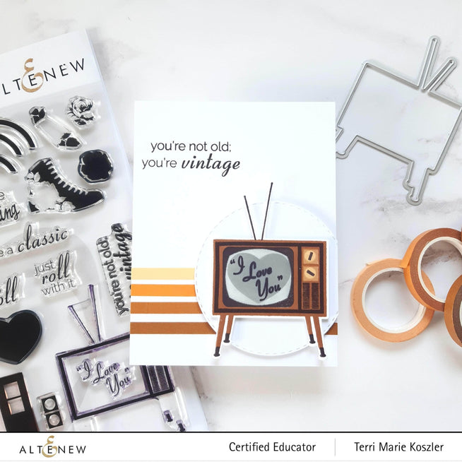 Part A-Glitz Art Craft Co.,LTD Dies Vintage Vibes Die Set