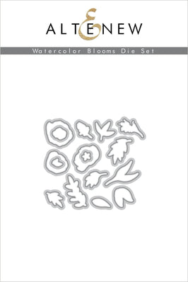Part A-Glitz Art Craft Co.,LTD Dies Watercolor Blooms Die Set