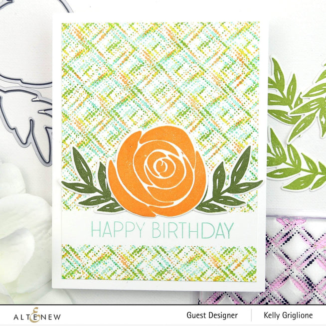Part A-Glitz Art Craft Co.,LTD Dies Watercolor Roses Die Set