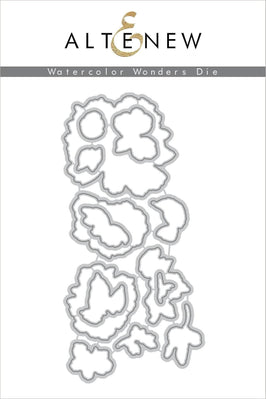 Part A-Glitz Art Craft Co.,LTD Dies Watercolor Wonders Die Set
