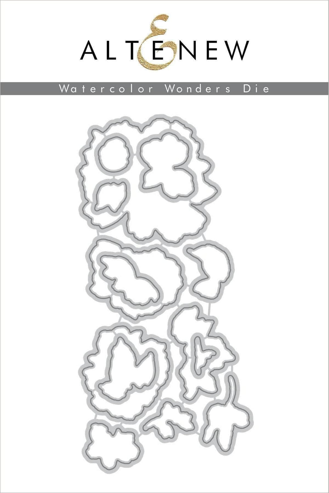 Part A-Glitz Art Craft Co.,LTD Dies Watercolor Wonders Die Set