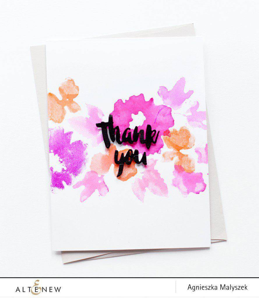 Part A-Glitz Art Craft Co.,LTD Dies Watercolor Wonders Die Set
