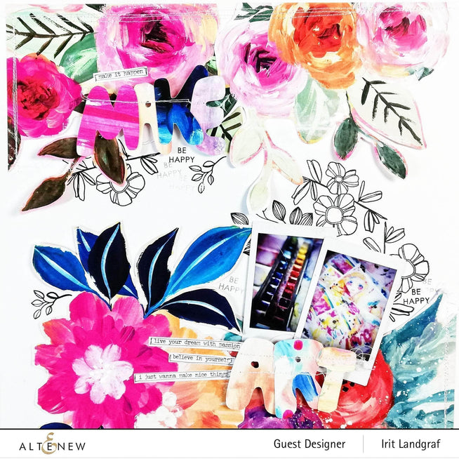 Part A-Glitz Art Craft Co.,LTD Dies Weekend Doodles Die Set