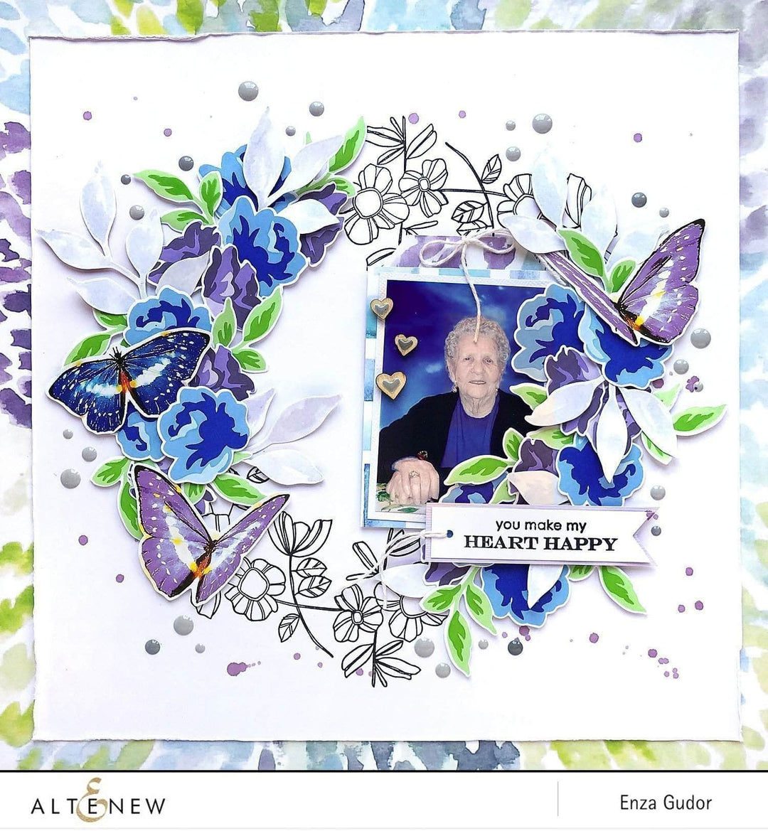 Part A-Glitz Art Craft Co.,LTD Dies Weekend Doodles Die Set