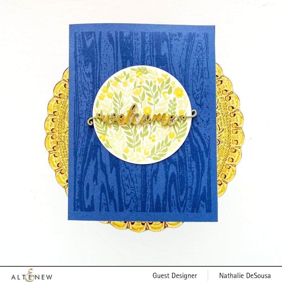 Part A-Glitz Art Craft Co.,LTD Dies Welcome Home Die Set