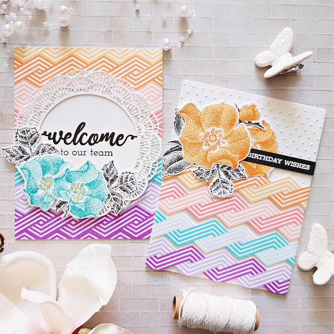 Part A-Glitz Art Craft Co.,LTD Dies Welcome Home Die Set