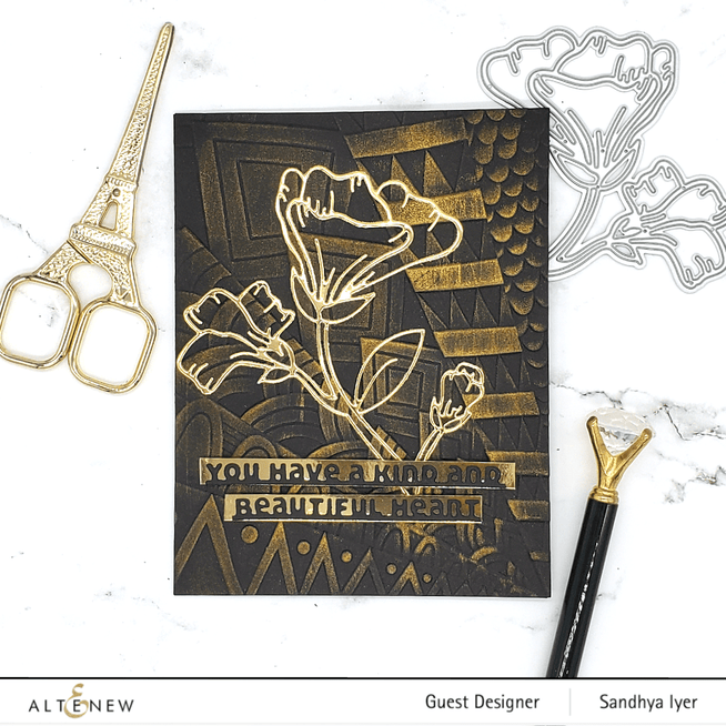 Part A-Glitz Art Craft Co.,LTD Dies Whimsical Garden Layering Die Set
