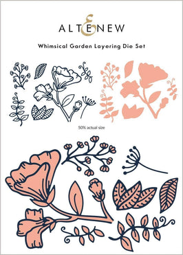 Part A-Glitz Art Craft Co.,LTD Dies Whimsical Garden Layering Die Set
