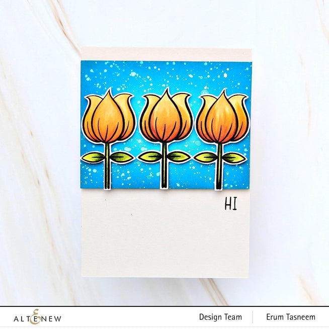 Part A-Glitz Art Craft Co.,LTD Dies Whimsical Tulip Die