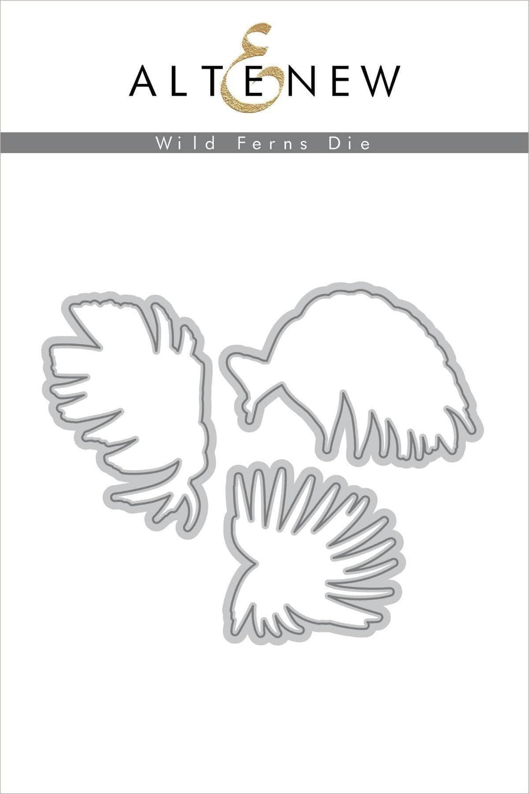 Part A-Glitz Art Craft Co.,LTD Dies Wild Ferns Die Set