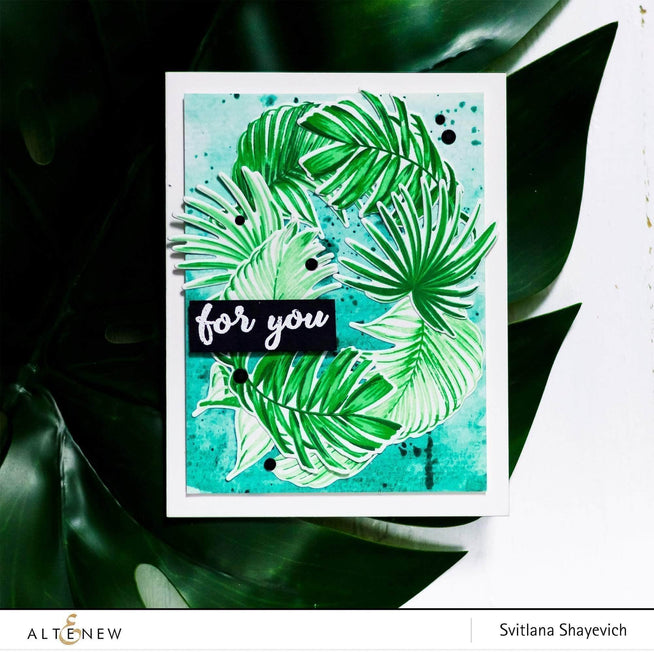 Part A-Glitz Art Craft Co.,LTD Dies Wild Ferns Die Set