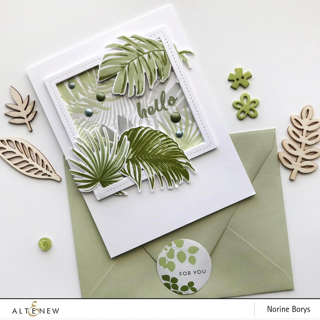 Part A-Glitz Art Craft Co.,LTD Dies Wild Ferns Die Set