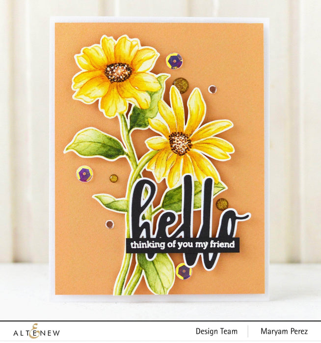 Part A-Glitz Art Craft Co.,LTD Dies Wild Flora Die Set