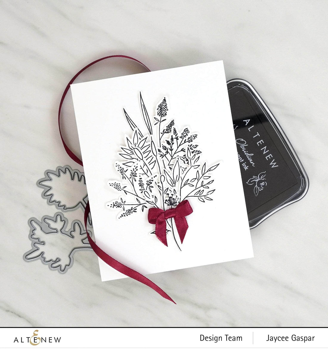 Part A-Glitz Art Craft Co.,LTD Dies Wildflower Doodles Die Set