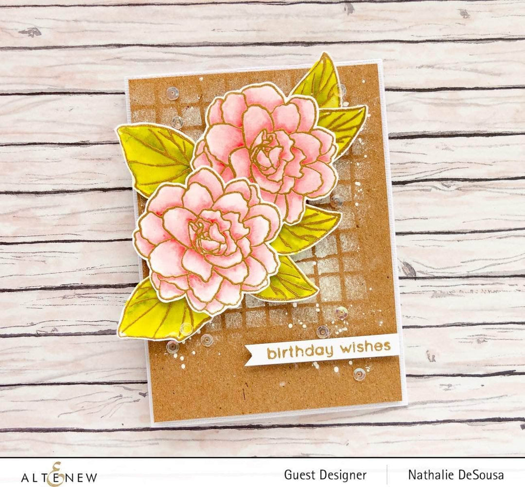 Part A-Glitz Art Craft Co.,LTD Dies Wispy Begonia Die Set