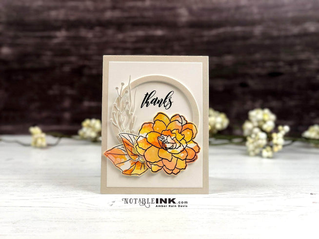 Part A-Glitz Art Craft Co.,LTD Dies Wispy Begonia Die Set