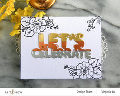 Part A-Glitz Art Craft Co.,LTD Dies Word Balloons Die Set