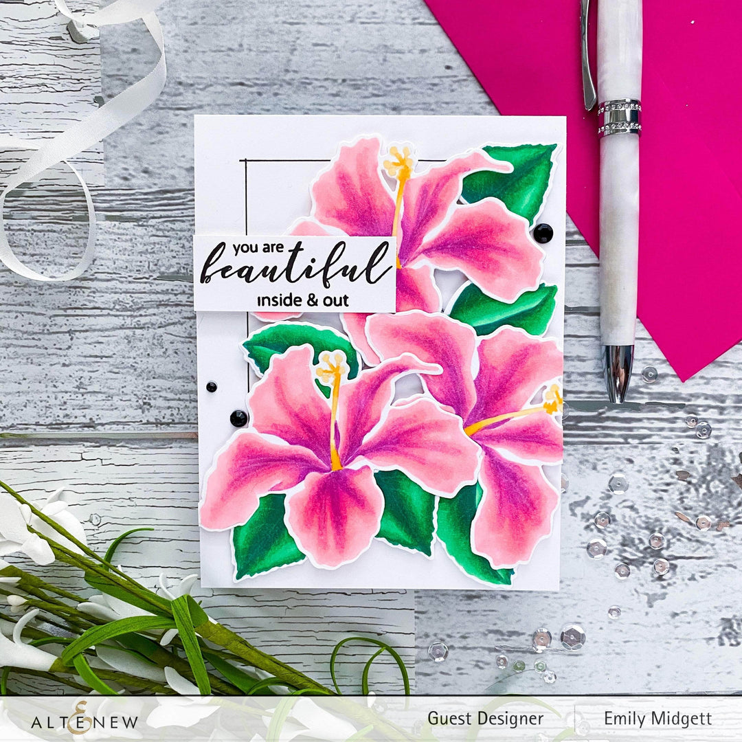 Part A-Glitz Art Craft Co.,LTD Dies You Are Beautiful Die Set