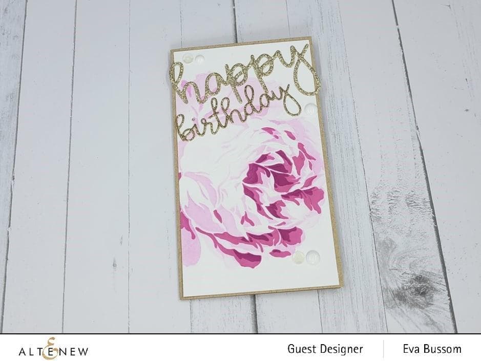 Part A-Glitz Art Craft Co.,LTD Dies All About Wishes Word Die Set