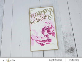 Part A-Glitz Art Craft Co.,LTD Dies All About Wishes Word Die Set