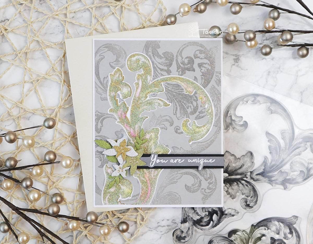 Part A-Glitz Art Craft Co.,LTD Dies Baroque Motifs Die Set