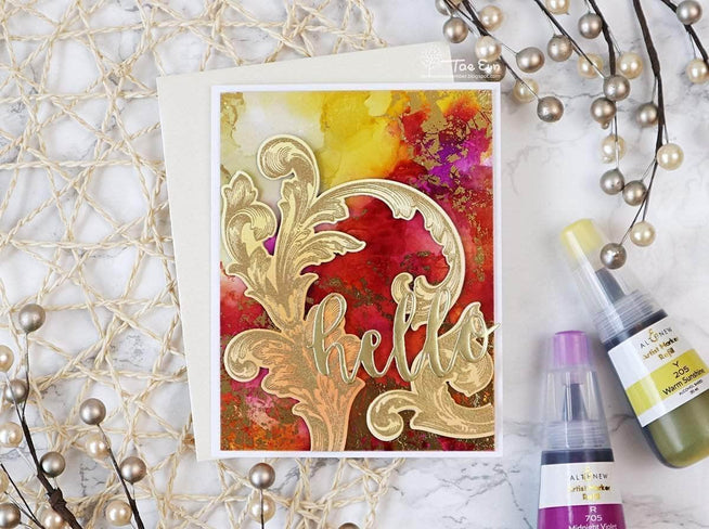 Part A-Glitz Art Craft Co.,LTD Dies Baroque Motifs Die Set