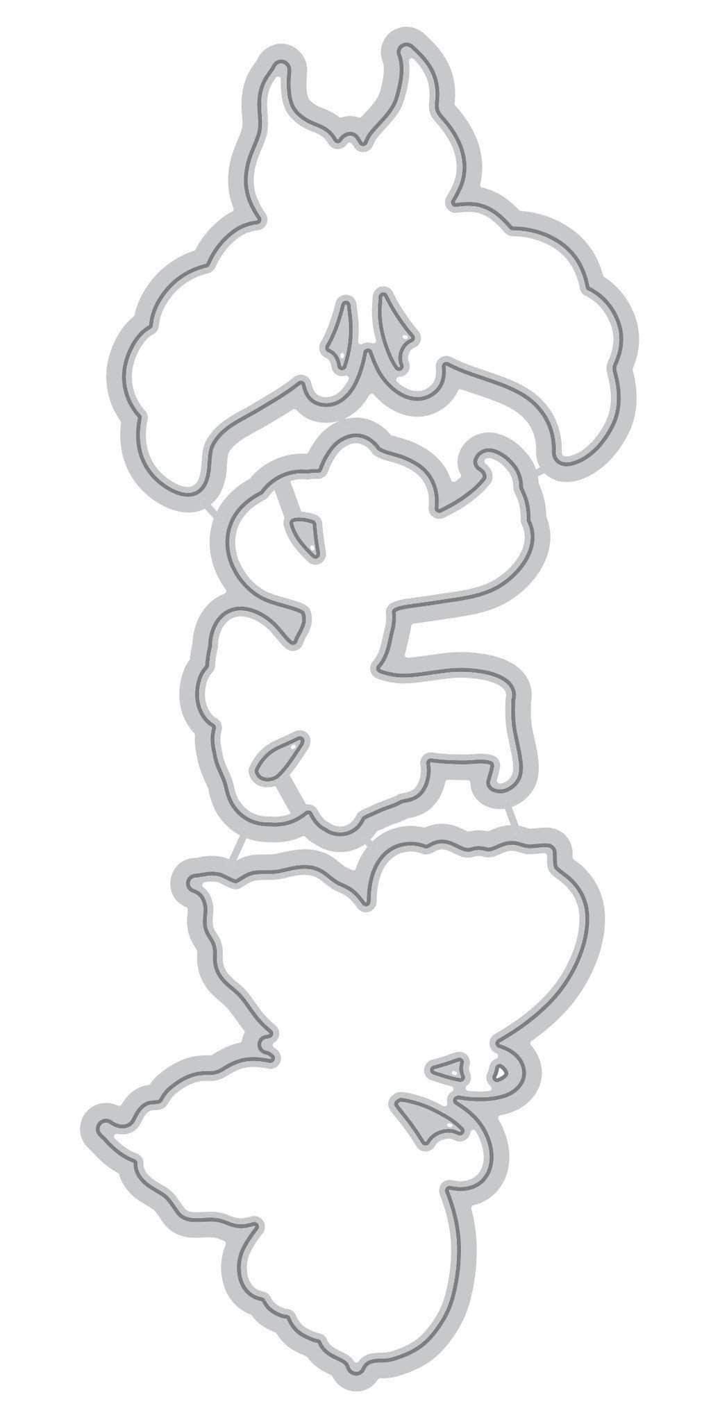 Altenew Dies Z - Bejeweled Die Set