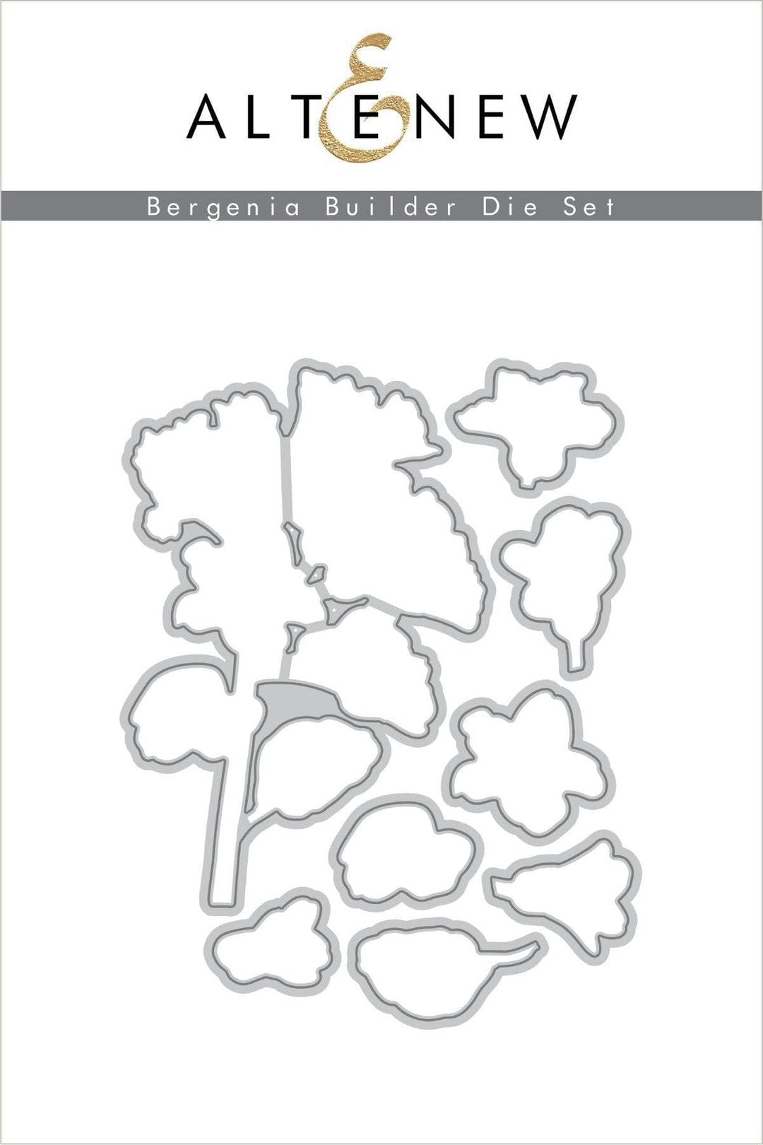 Part A-Glitz Art Craft Co.,LTD Dies Bergenia Builder Die Set
