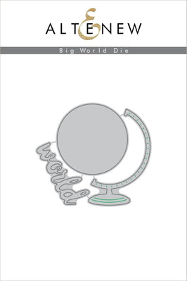 Part A-Glitz Art Craft Co.,LTD Dies Z - Big World Die Set