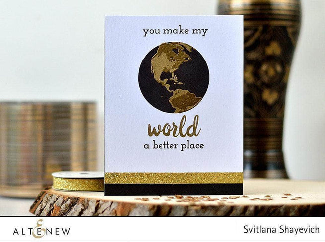 Part A-Glitz Art Craft Co.,LTD Dies Z - Big World Die Set