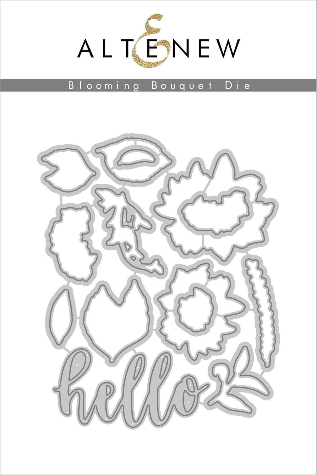 Part A-Glitz Art Craft Co.,LTD Dies Blooming Bouquet Die Set