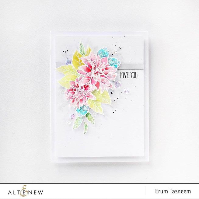 Part A-Glitz Art Craft Co.,LTD Dies Blooming Bouquet Die Set