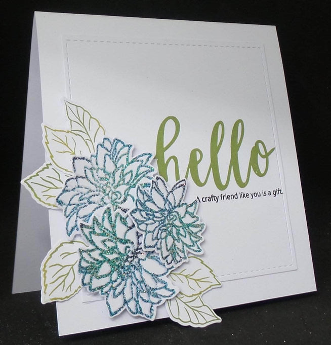 Part A-Glitz Art Craft Co.,LTD Dies Blooming Bouquet Die Set