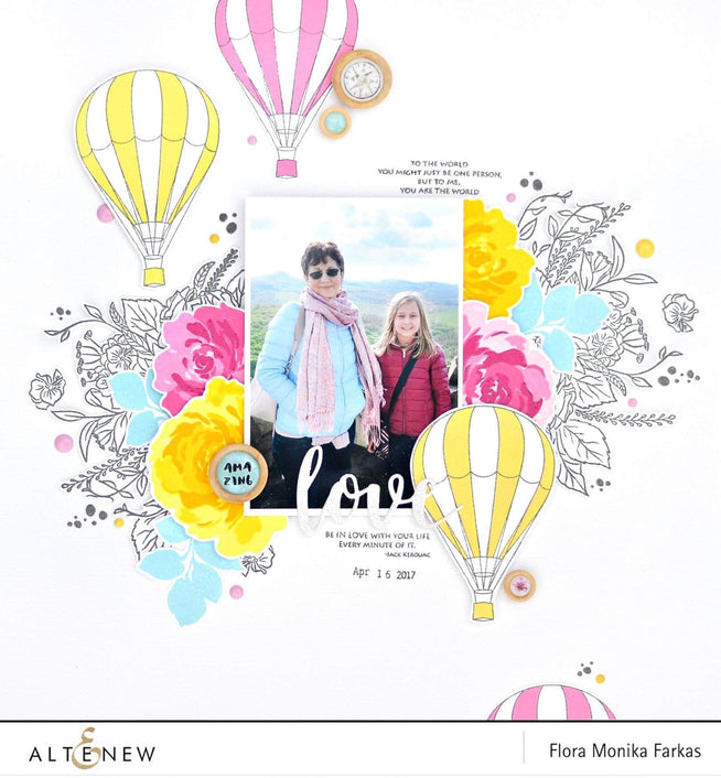 Part A-Glitz Art Craft Co.,LTD Dies Blooming Bouquet Die Set