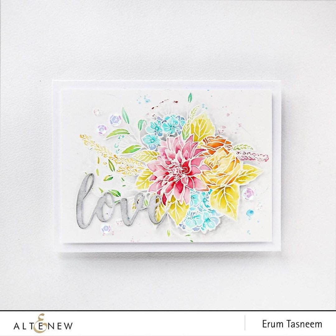 Part A-Glitz Art Craft Co.,LTD Dies Blooming Bouquet Die Set