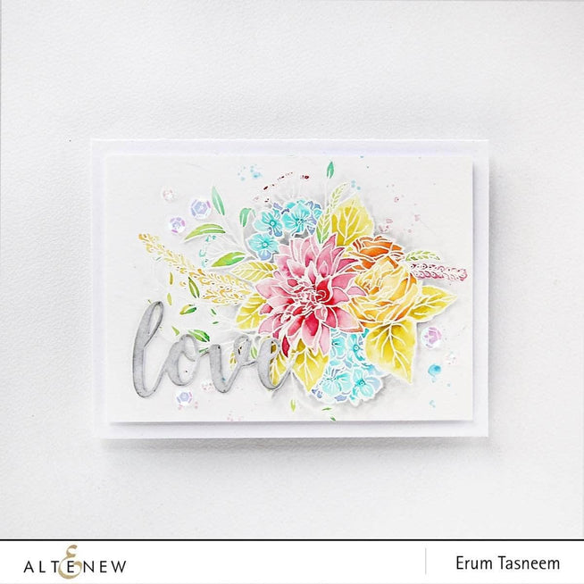 Part A-Glitz Art Craft Co.,LTD Dies Blooming Bouquet Die Set