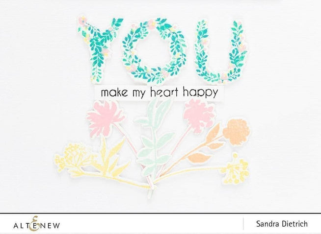 Part A-Glitz Art Craft Co.,LTD Dies Botanical You Die